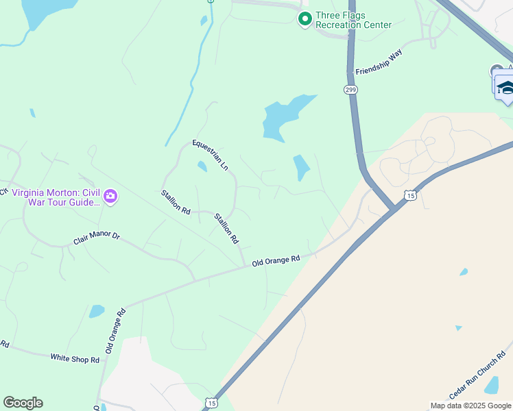 map of restaurants, bars, coffee shops, grocery stores, and more near 12007 Martingale Court in Culpeper