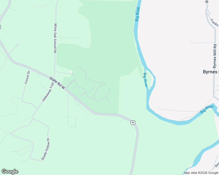 map of restaurants, bars, coffee shops, grocery stores, and more near Red Fox Drive in Eureka