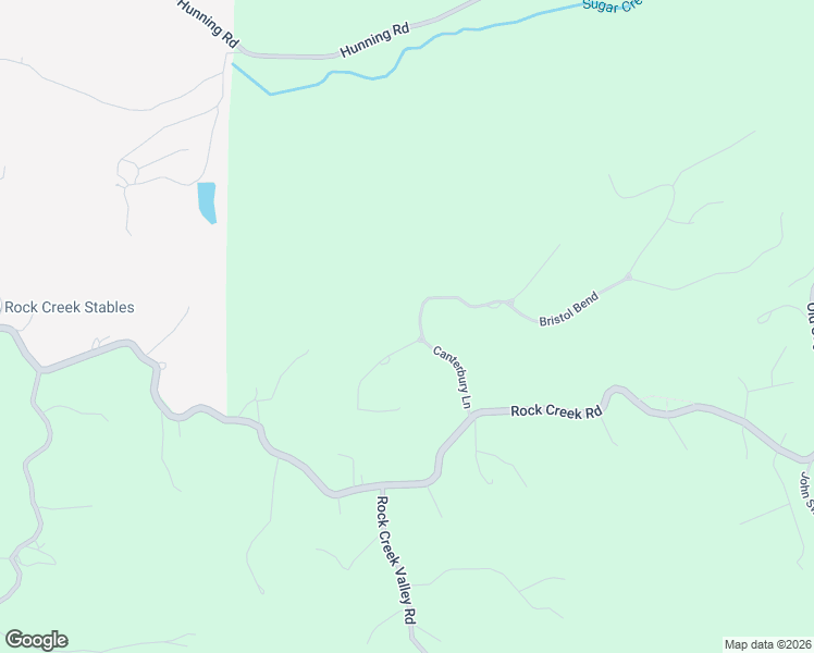 map of restaurants, bars, coffee shops, grocery stores, and more near 4499 Canterbury Lane in High Ridge