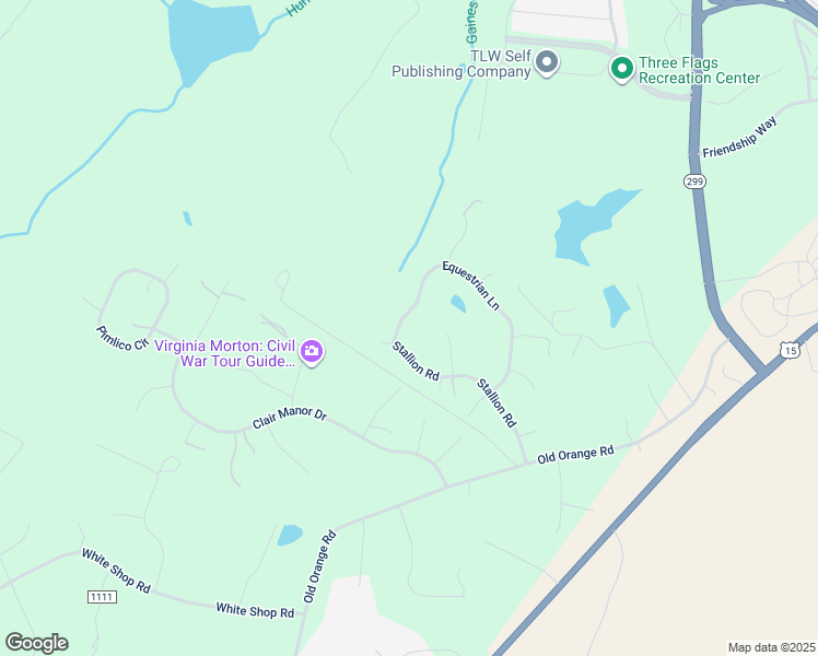 map of restaurants, bars, coffee shops, grocery stores, and more near 19065 Stallion Road in Culpeper