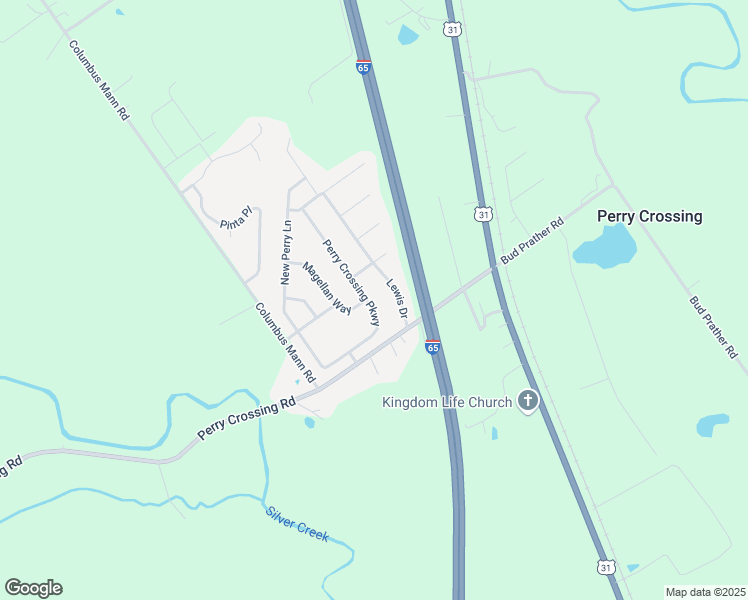 map of restaurants, bars, coffee shops, grocery stores, and more near 11809 Perry Crossing Parkway in Sellersburg