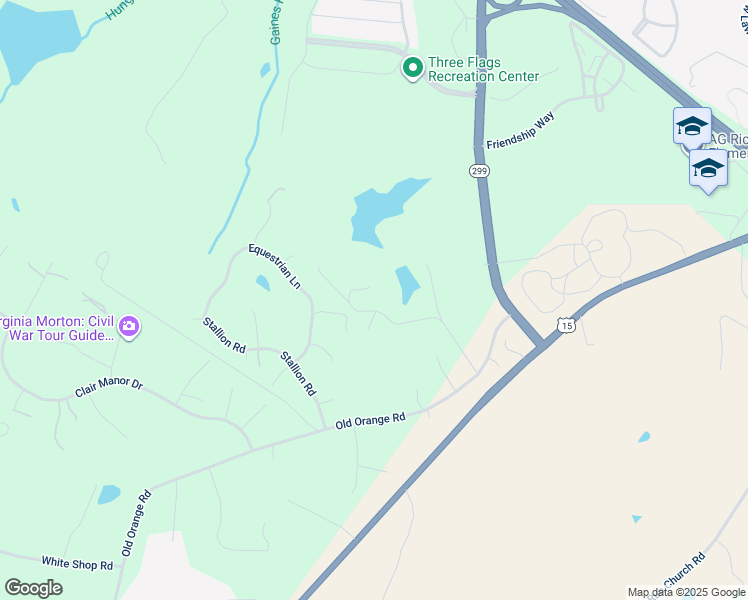 map of restaurants, bars, coffee shops, grocery stores, and more near 12065 Hidden Lakes in Culpeper