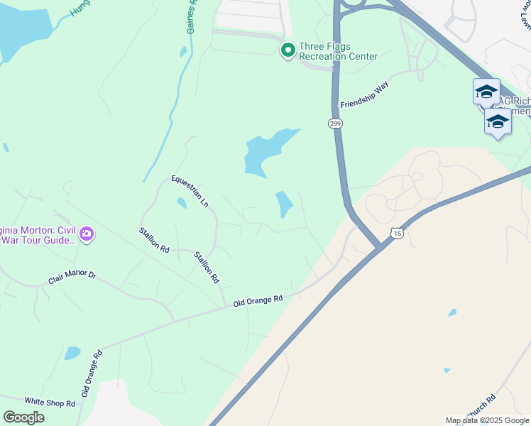 map of restaurants, bars, coffee shops, grocery stores, and more near 12065 Hidden Lakes in Culpeper