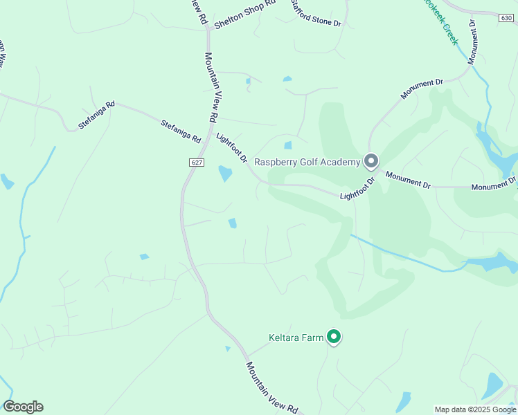 map of restaurants, bars, coffee shops, grocery stores, and more near 17 Planters Place in Stafford