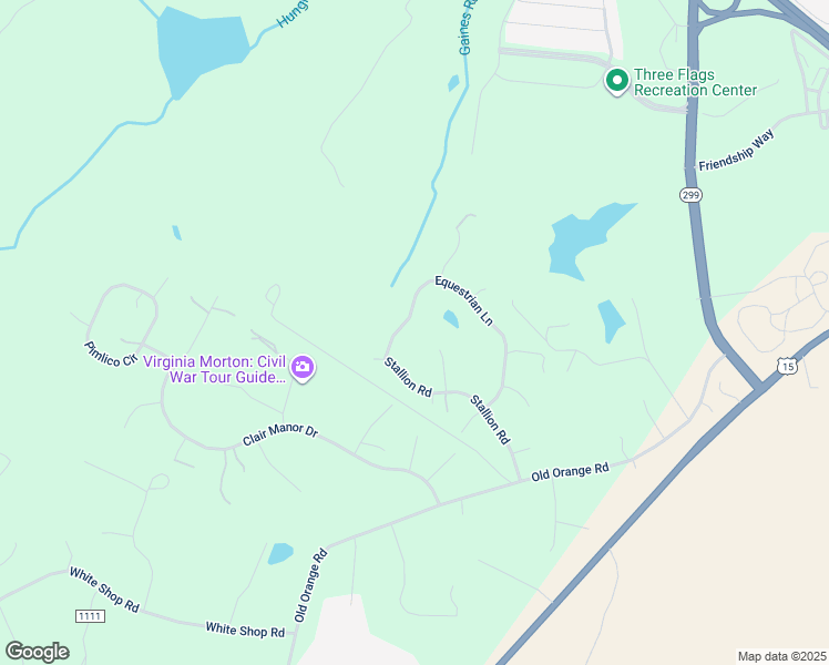 map of restaurants, bars, coffee shops, grocery stores, and more near 18884 Equestrian Lane in Culpeper