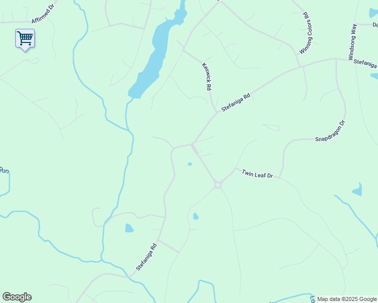 map of restaurants, bars, coffee shops, grocery stores, and more near 10 Stefaniga Farms Drive in Stafford