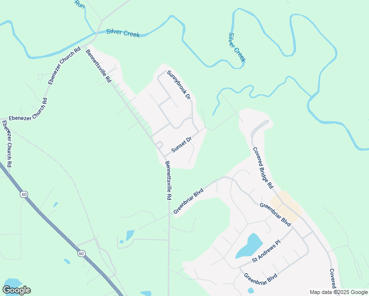 map of restaurants, bars, coffee shops, grocery stores, and more near Sunset Dr in Memphis