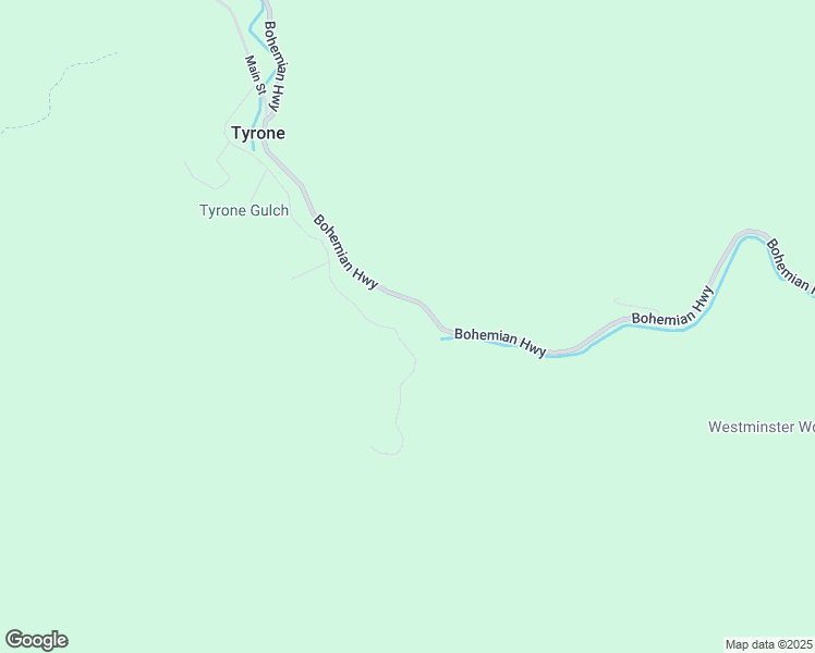 map of restaurants, bars, coffee shops, grocery stores, and more near 7860 Tyrone Road in Occidental