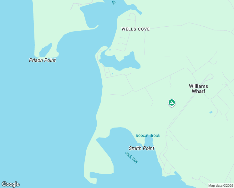 map of restaurants, bars, coffee shops, grocery stores, and more near 5150 Williams Wharf Road in Saint Leonard