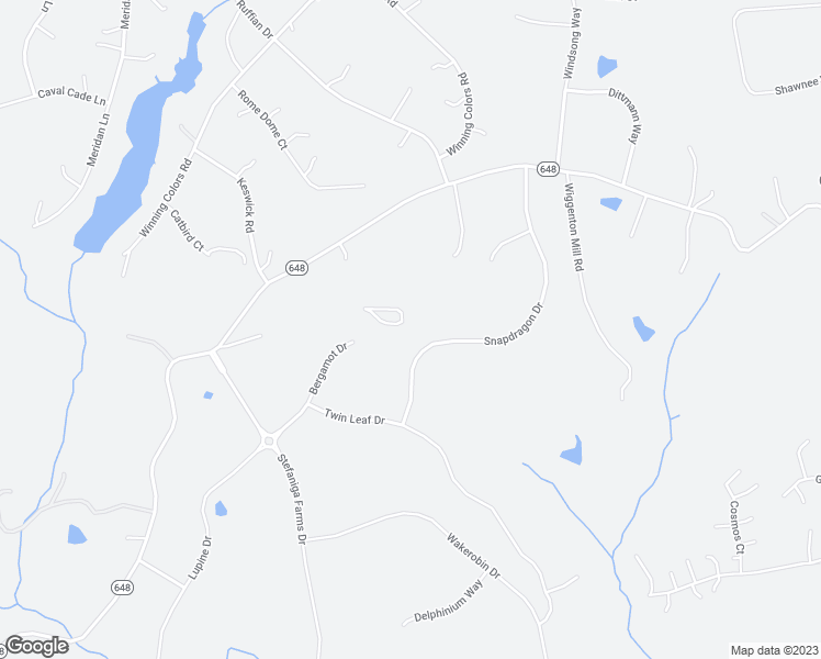 map of restaurants, bars, coffee shops, grocery stores, and more near 60 Snapdragon Drive in Stafford