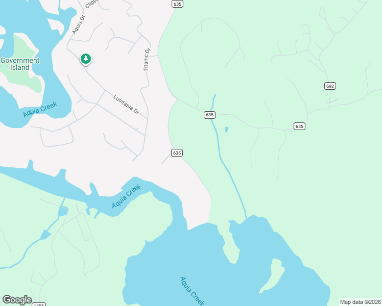 map of restaurants, bars, coffee shops, grocery stores, and more near 67 Indian View Court in Stafford