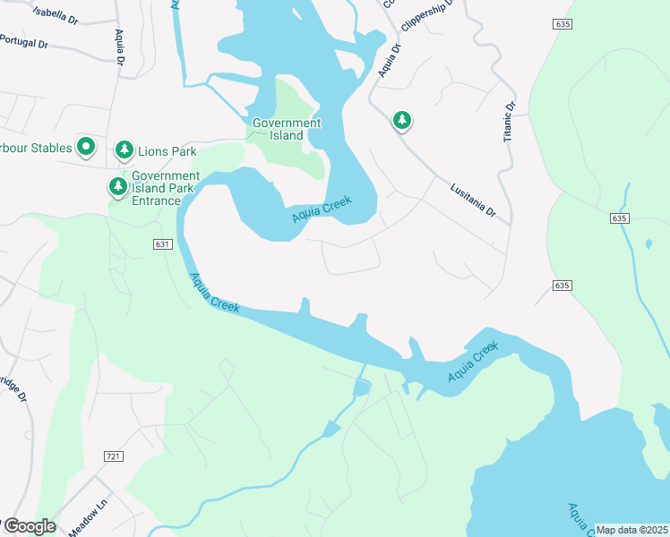 map of restaurants, bars, coffee shops, grocery stores, and more near 3015 Cruiser Drive in Stafford