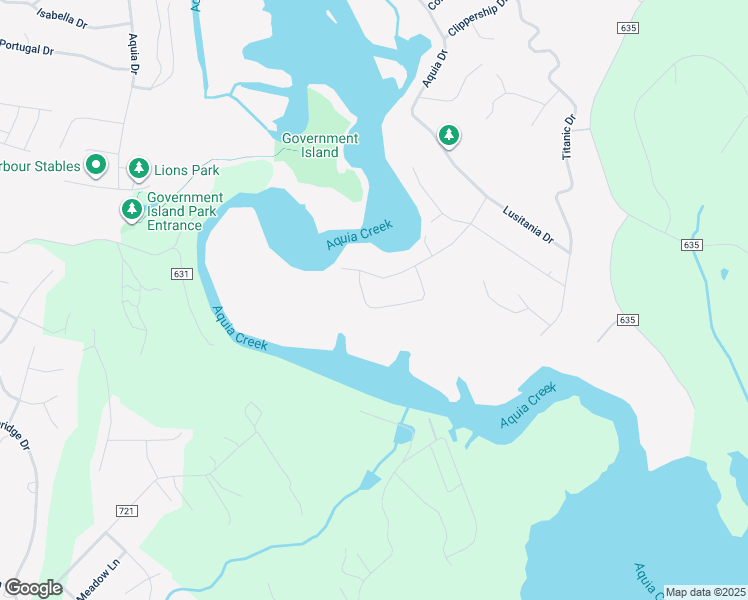 map of restaurants, bars, coffee shops, grocery stores, and more near 3015 Cruiser Drive in Stafford
