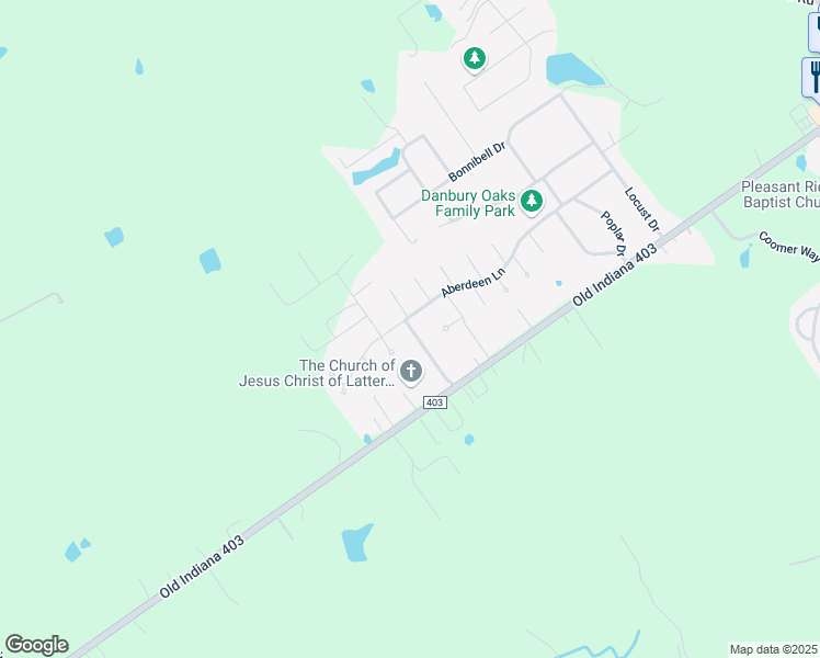 map of restaurants, bars, coffee shops, grocery stores, and more near 8319 Balmer Lane in Charlestown