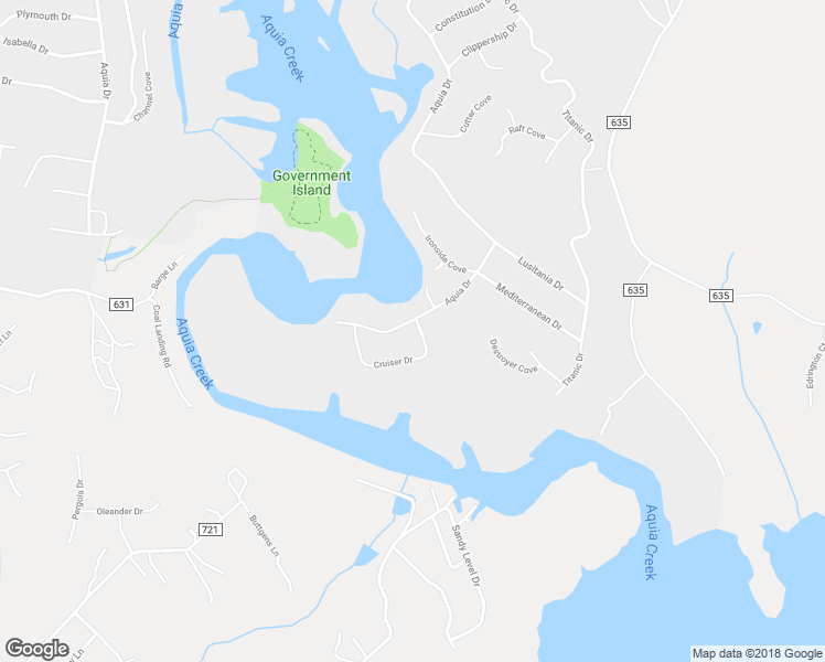 map of restaurants, bars, coffee shops, grocery stores, and more near 3001 Cruiser Drive in Stafford