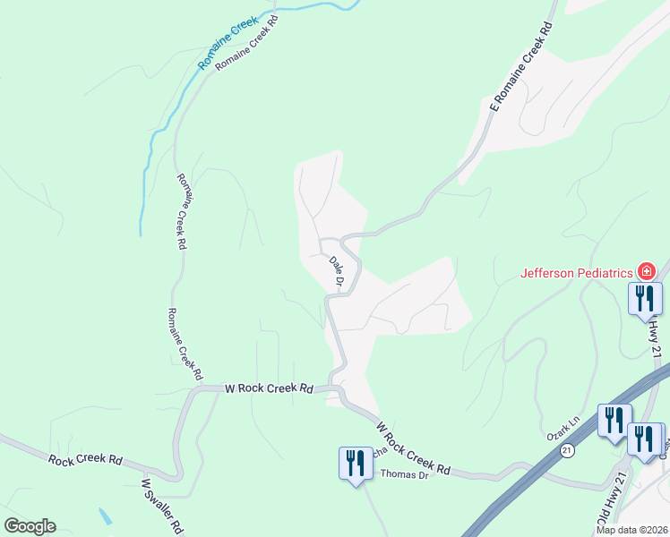 map of restaurants, bars, coffee shops, grocery stores, and more near 3320 Dale Drive in Fenton