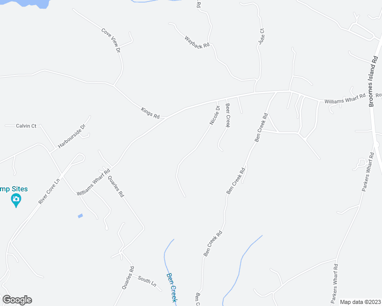 map of restaurants, bars, coffee shops, grocery stores, and more near 6225 Nicole Drive in Saint Leonard