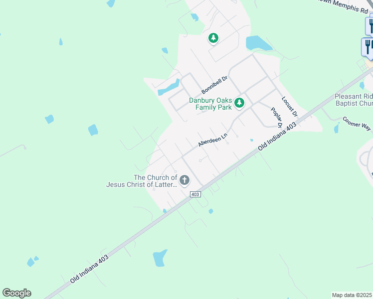 map of restaurants, bars, coffee shops, grocery stores, and more near 8319 Balmer Lane in Charlestown