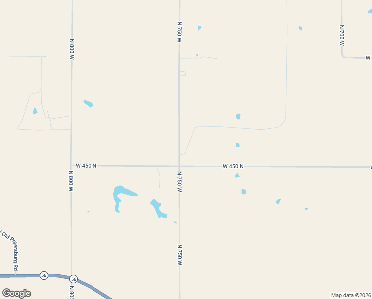 map of restaurants, bars, coffee shops, grocery stores, and more near 4501-4919 North 750 West in Jasper