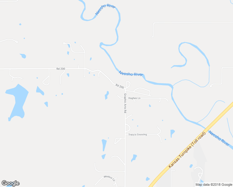 map of restaurants, bars, coffee shops, grocery stores, and more near 4101 Graphic Arts Road in Emporia