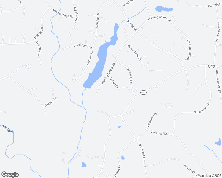 map of restaurants, bars, coffee shops, grocery stores, and more near 4 Catbird Court in Stafford