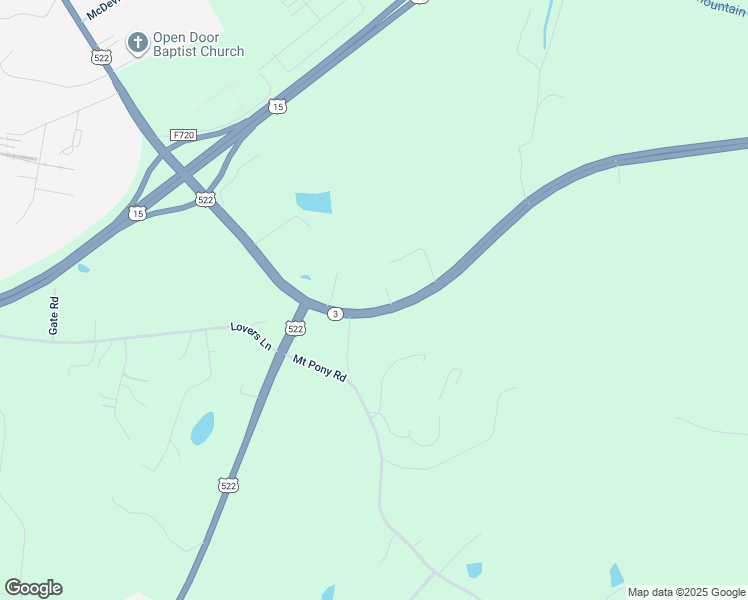 map of restaurants, bars, coffee shops, grocery stores, and more near 15073 Germanna Highway in Culpeper