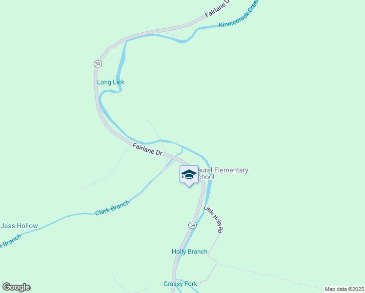 map of restaurants, bars, coffee shops, grocery stores, and more near 128 Little Holly Sp in Vanceburg