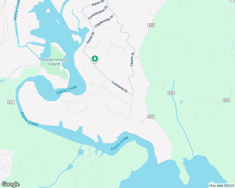 map of restaurants, bars, coffee shops, grocery stores, and more near 3014 Mediterranean Drive in Stafford