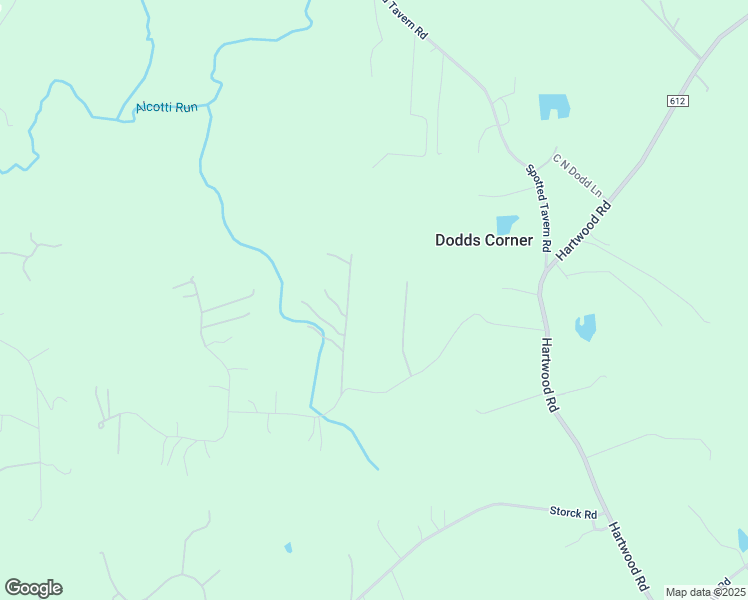 map of restaurants, bars, coffee shops, grocery stores, and more near 55 Brandy Hills Ln in Fredericksburg