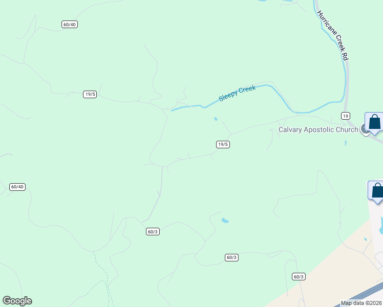 map of restaurants, bars, coffee shops, grocery stores, and more near 798 Sleepy Creek Road in Hurricane
