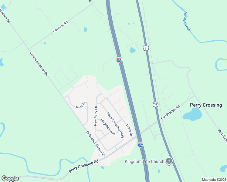 map of restaurants, bars, coffee shops, grocery stores, and more near 12113 Meriwether Drive in Sellersburg