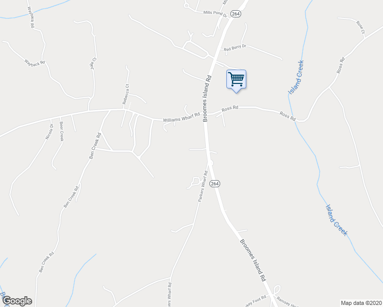 map of restaurants, bars, coffee shops, grocery stores, and more near 6335 Broomes Island Road in St. Leonard