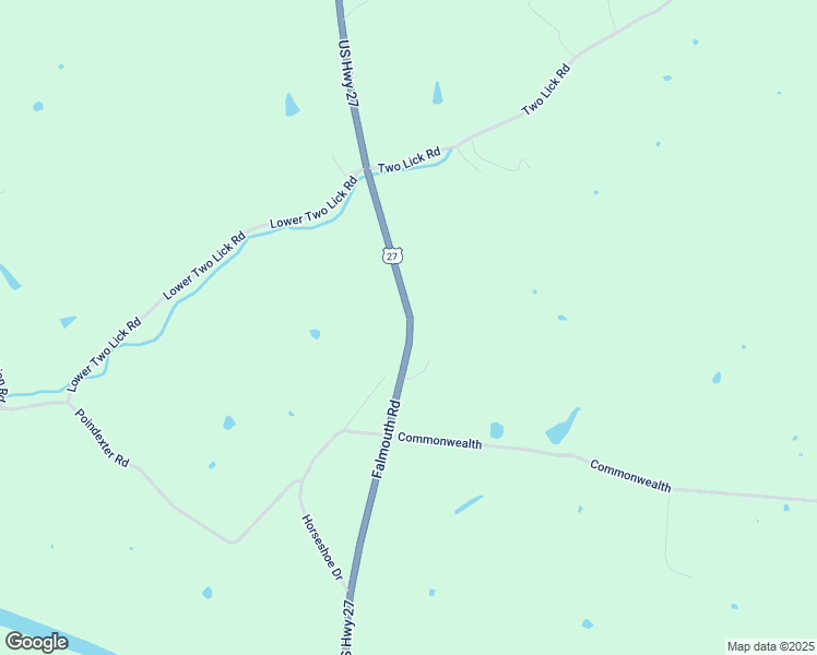 map of restaurants, bars, coffee shops, grocery stores, and more near 4160 Falmouth Road in Cynthiana