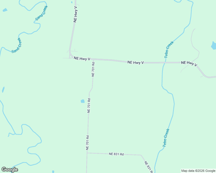 map of restaurants, bars, coffee shops, grocery stores, and more near 580 Northeast 701 Road in Calhoun