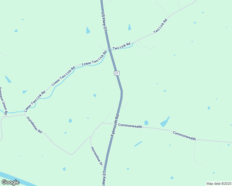 map of restaurants, bars, coffee shops, grocery stores, and more near 4160 Falmouth Road in Cynthiana