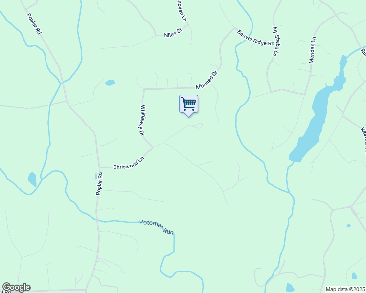 map of restaurants, bars, coffee shops, grocery stores, and more near 115 Chriswood Lane in Stafford