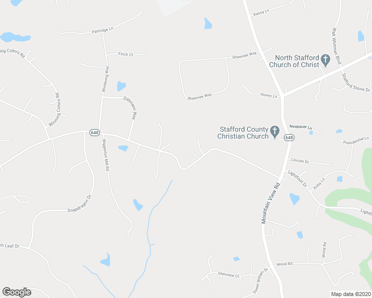 map of restaurants, bars, coffee shops, grocery stores, and more near 815 Stefaniga Road in Stafford