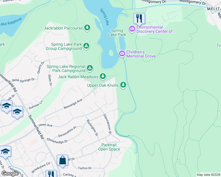 map of restaurants, bars, coffee shops, grocery stores, and more near 4981 Hoen Avenue in Santa Rosa