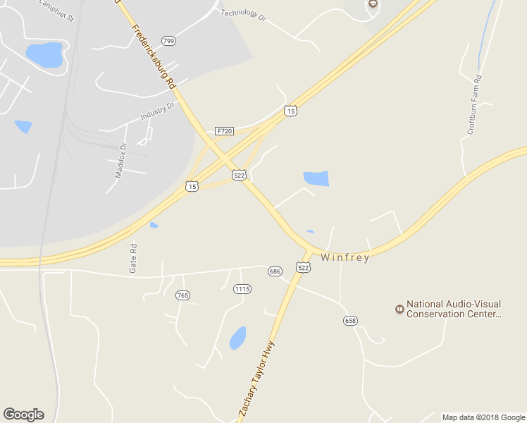 map of restaurants, bars, coffee shops, grocery stores, and more near 14652 Germanna Highway in Culpeper