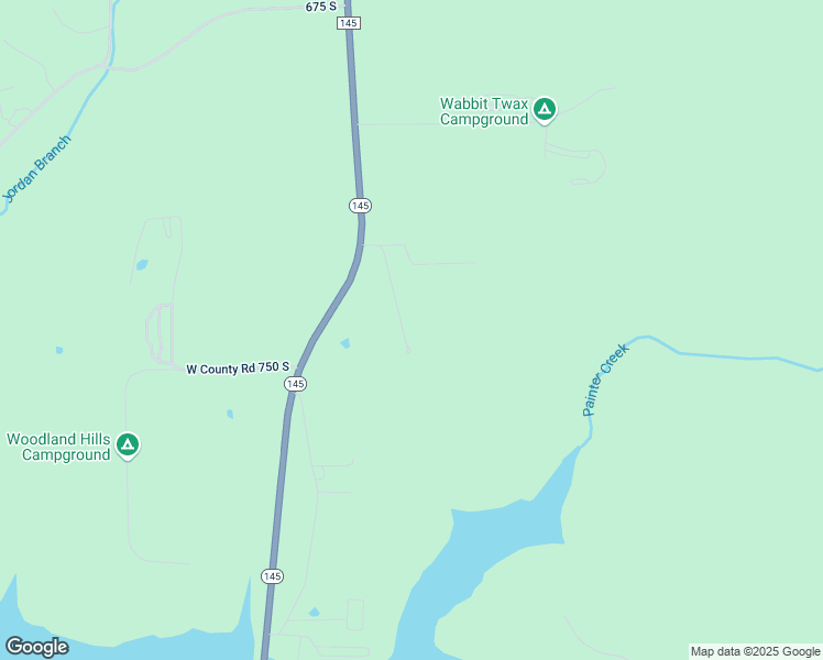 map of restaurants, bars, coffee shops, grocery stores, and more near 7358 South Meadows Lane in French Lick