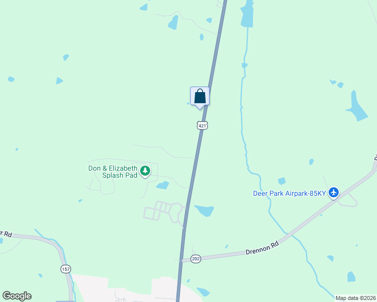 map of restaurants, bars, coffee shops, grocery stores, and more near 1497 North Main Street in New Castle