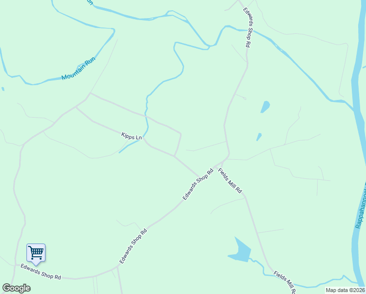 map of restaurants, bars, coffee shops, grocery stores, and more near 18304 Edwards Shop Road in Elkwood