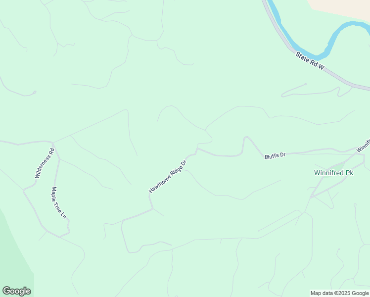 map of restaurants, bars, coffee shops, grocery stores, and more near 3503 Hawthorne Ridge Drive in Eureka