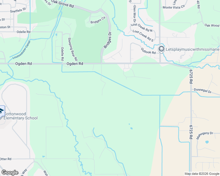 map of restaurants, bars, coffee shops, grocery stores, and more near 66516 Ogden Road in Montrose