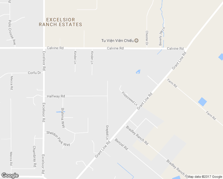 map of restaurants, bars, coffee shops, grocery stores, and more near 8535 Poppyseed Lane in Elk Grove