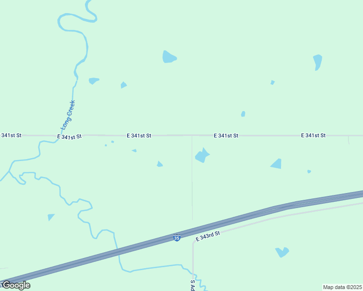map of restaurants, bars, coffee shops, grocery stores, and more near 34300 South Adams Road in Melvern