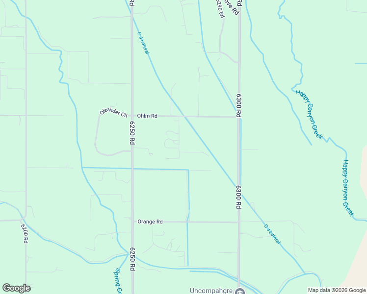 map of restaurants, bars, coffee shops, grocery stores, and more near 16648 6275 Road in Montrose
