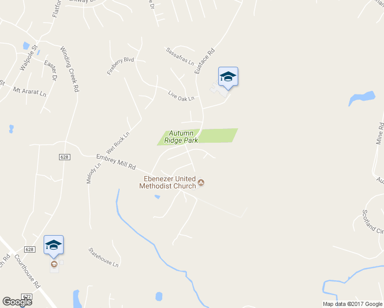 map of restaurants, bars, coffee shops, grocery stores, and more near 2 September Lane in Stafford