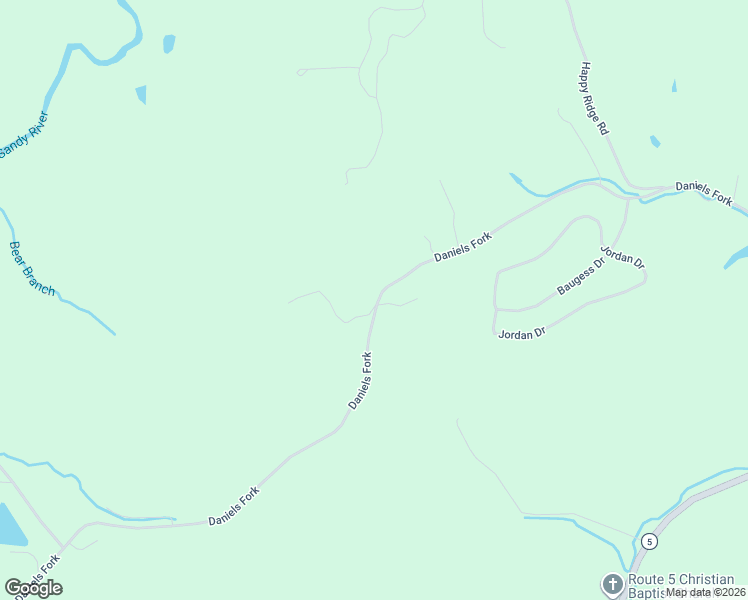 map of restaurants, bars, coffee shops, grocery stores, and more near 7469-7489 Daniels Fork Rd in Ashland