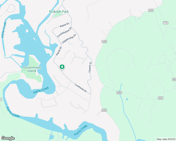 map of restaurants, bars, coffee shops, grocery stores, and more near 3239 Titanic Drive in Stafford